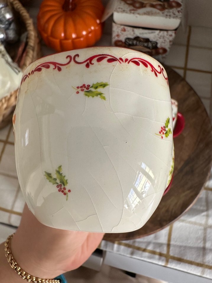 Noel Temalı kahve fincan takımı - Görsel 3