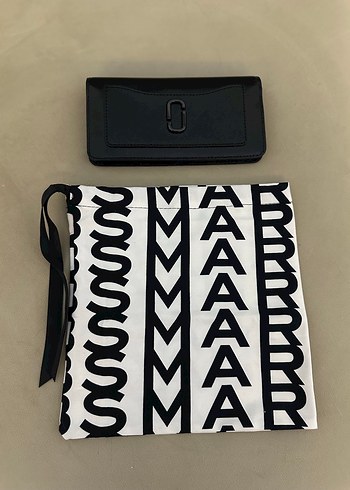 Marc Jacobs Siyah Deri Cuzdan