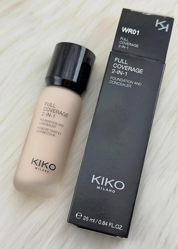 Kiko Milano Full Coverage 2'si 1 Arada Fondötenler - Görsel 3
