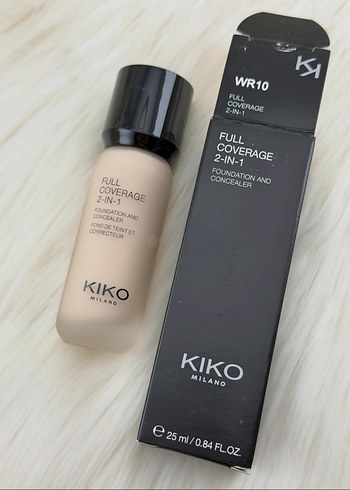 Kiko Milano Full Coverage 2'si 1 Arada Fondötenler - Görsel 2