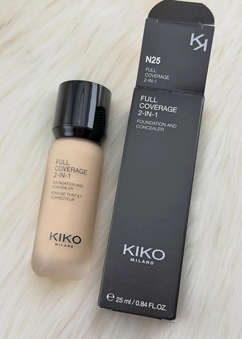 Kiko Milano Full Coverage 2'si 1 Arada Fondötenler - Görsel 4