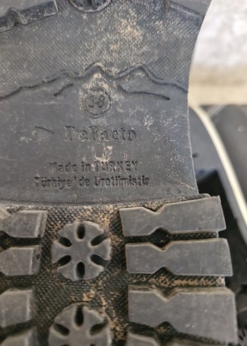 37 Beden siyah Renk Siyah Erkek Çocuk Bağcıklı Bot