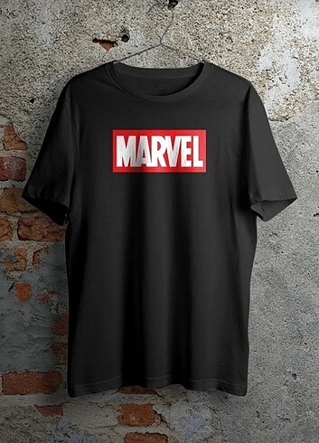 Marvel Baskılı T-shirt Oversize 