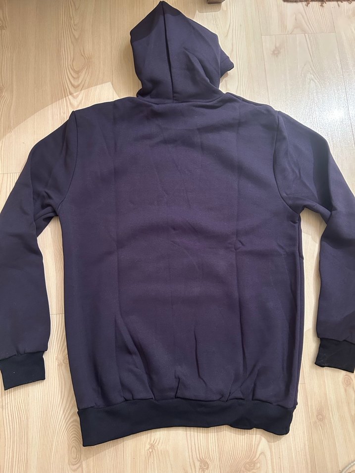 Sıfır, XL beden lacivert sweatshirt - Görsel 4