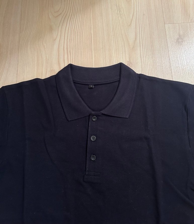 Sıfır, S beden lacivert polo yaka tshirt - Görsel 2