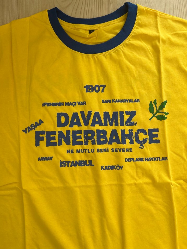 Sıfır, Fenerbahçe baskılı S tshirt - Görsel 2