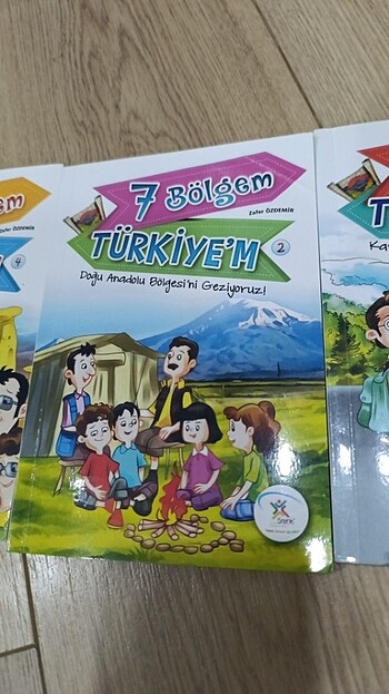  Beden 7 bölgem Türkiyem kitap sati