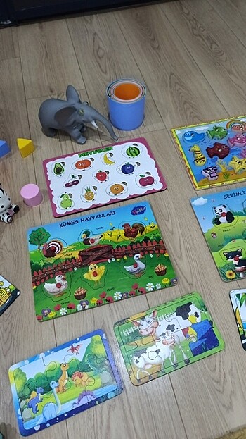 Beden Eğitici oyun seti 