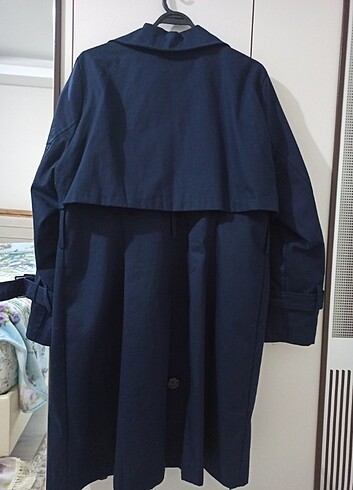 xxl Beden Pastelastore pamuk gabardin trençkot