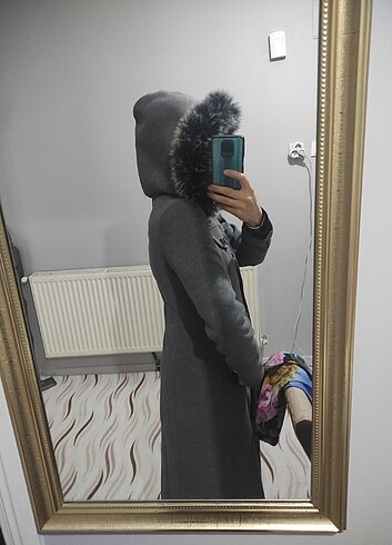 Armine kaşe kaban  - Görsel 7