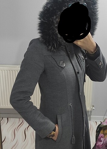 Armine kaşe kaban  - Görsel 9