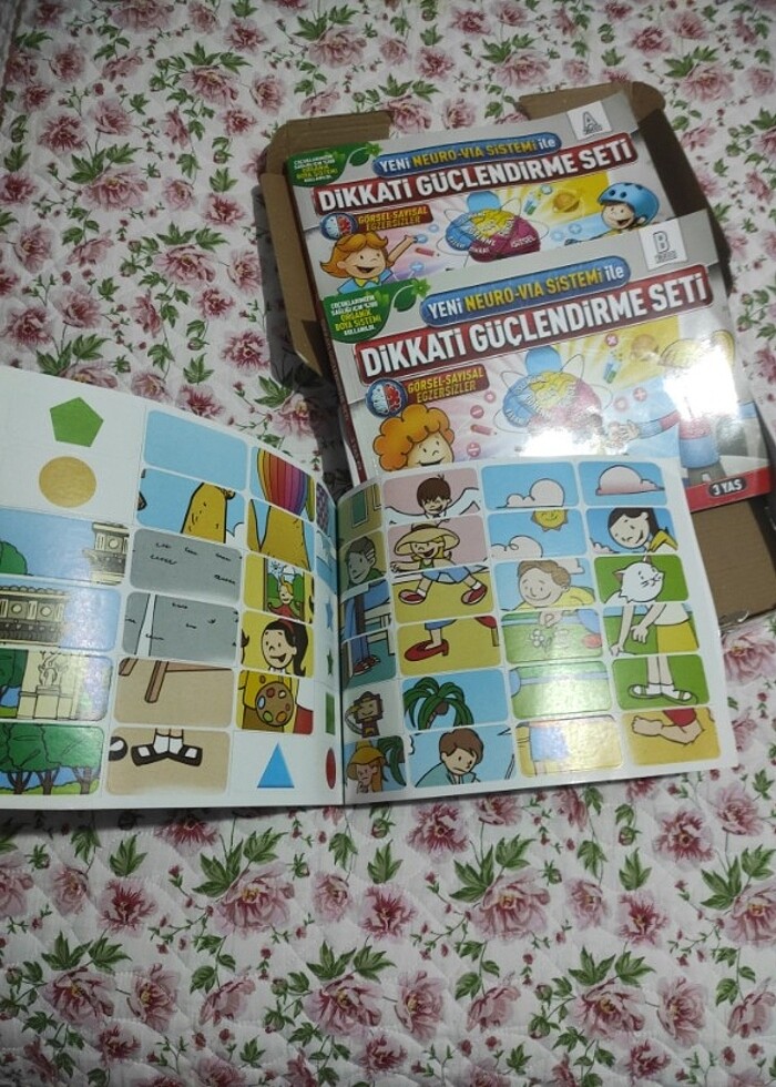 Adeda dikkat güçlendirme seti  - Görsel 2