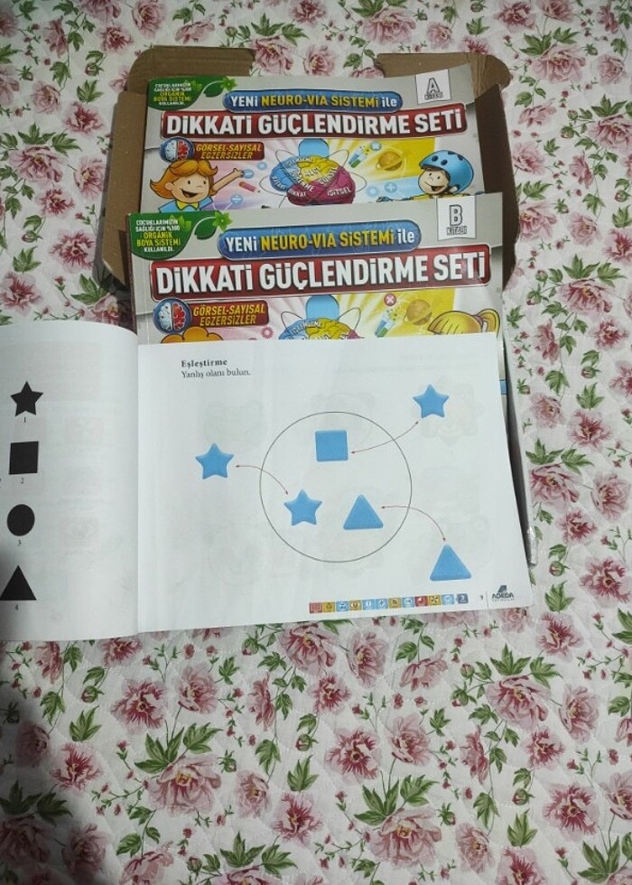 Adeda dikkat güçlendirme seti  - Görsel 3
