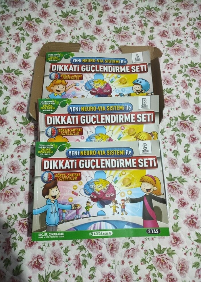 Adeda dikkat güçlendirme seti  - Görsel 4
