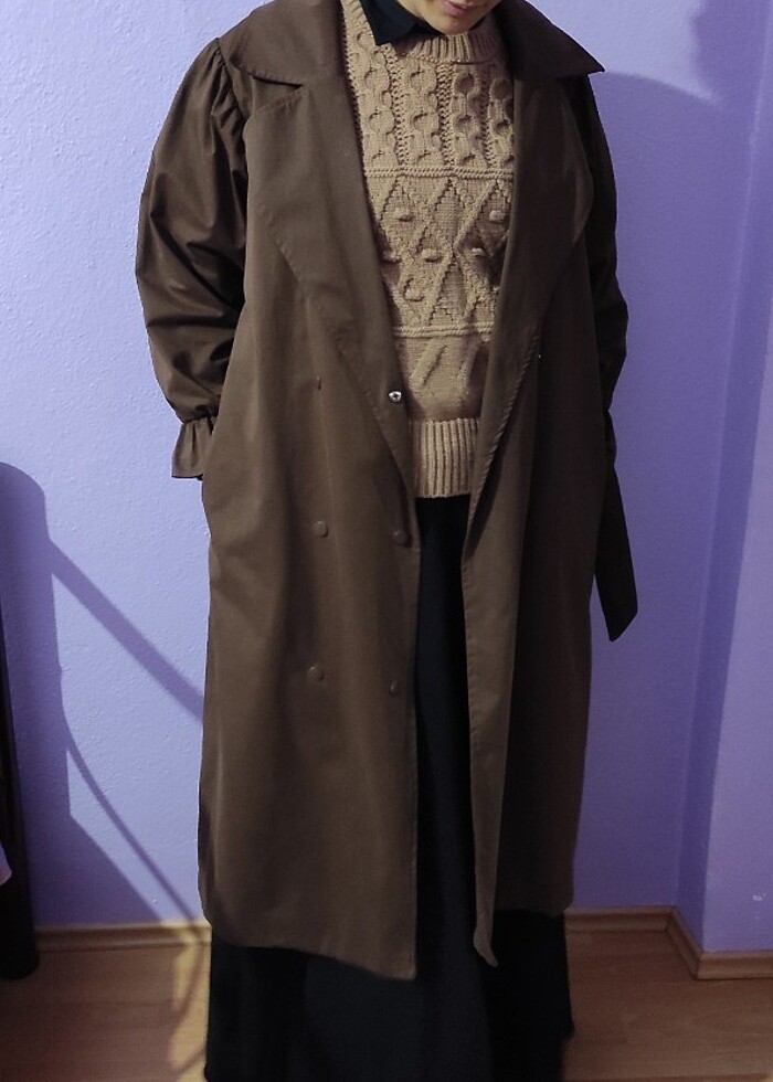 Kadriye baştürk trençkot  - Görsel 4