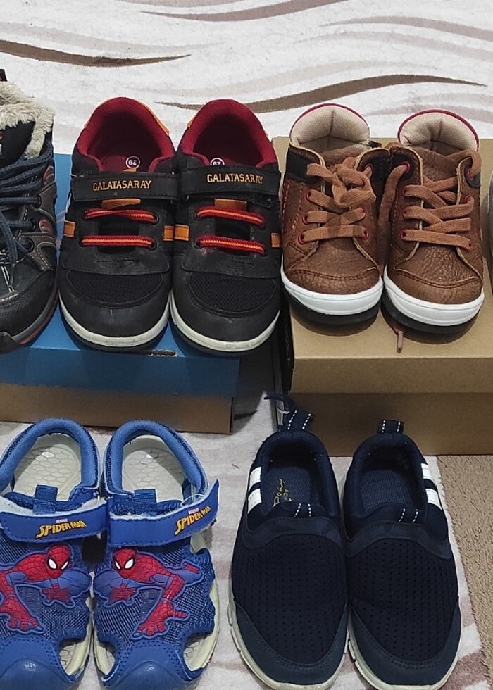 Erkek ikiz çocuk ayakkabı bot  - Görsel 3