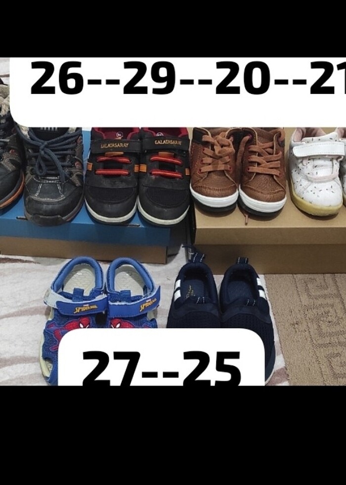 Erkek ikiz çocuk ayakkabı bot  - Görsel 5