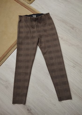 LC Waikiki Kahverengi Midi Kumaş Kadın Pantolon