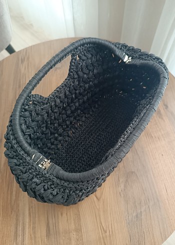 Diğer Man*o Model Siyah Örgü çanta