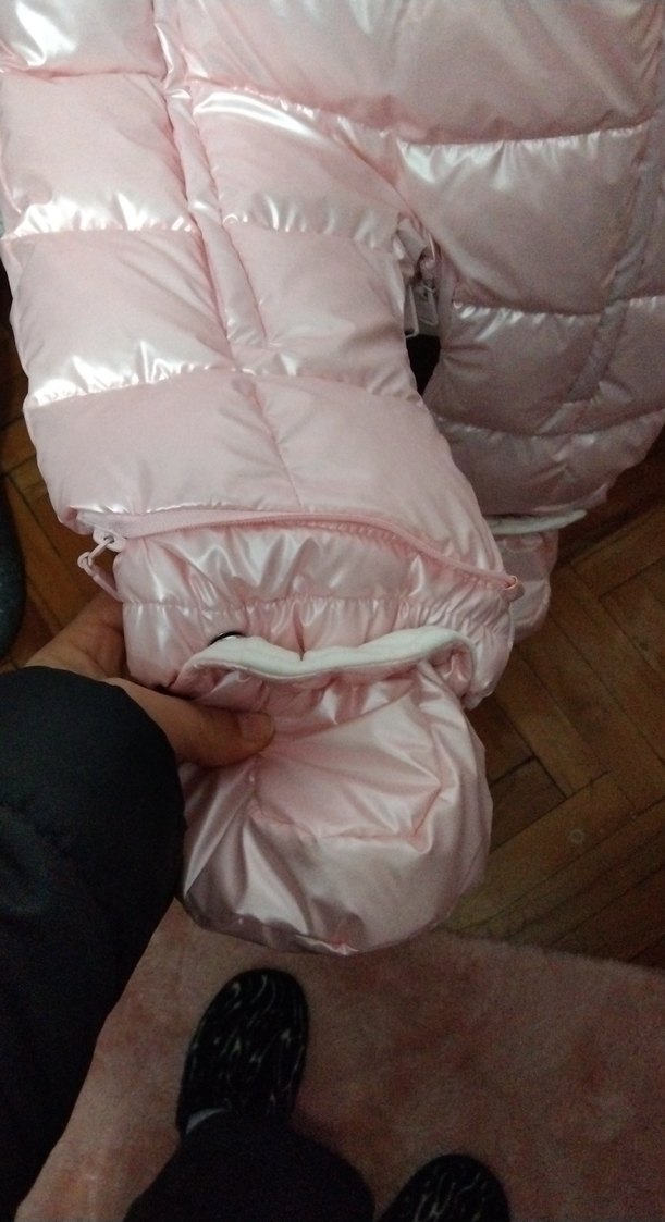 Pembe Bebek Kız Tulumu Fermuarlı - Görsel 4