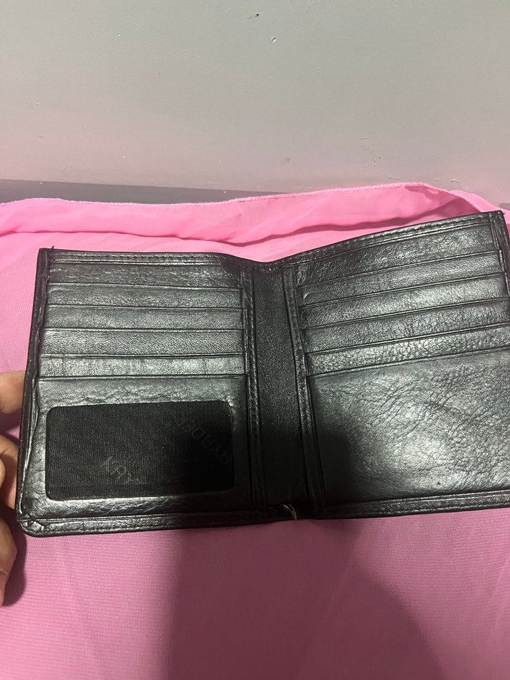 Siyah Minimalist Erkek Cüzdan - Görsel 3