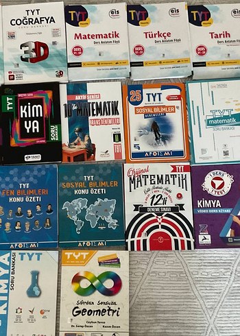 TYT Sınav Hazırlık Kitapları Seti