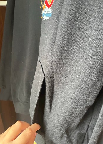 l Beden Spider-Cat Baskılı sweatshirt