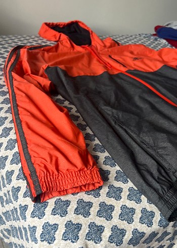 2xl Beden kırmızı Renk Adidas erkek kapüşonlu