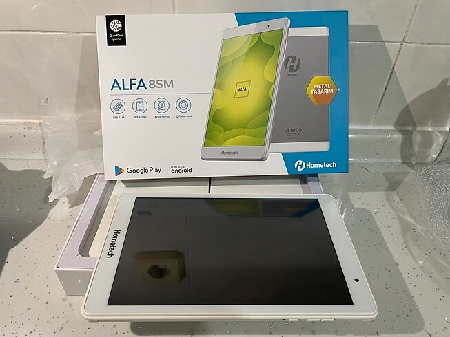 Alfa 8Sm beyaz Tablet