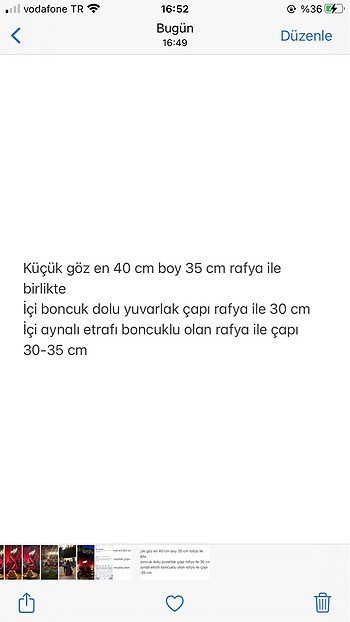 Beden camel Renk Rafya Ayna Duvar Dekoru