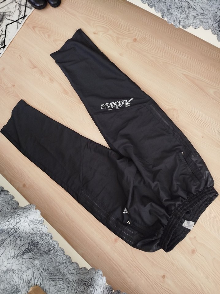 Siyah Fermuarlı Rahat Kesim Erkek Spor Eşofman - Görsel 2