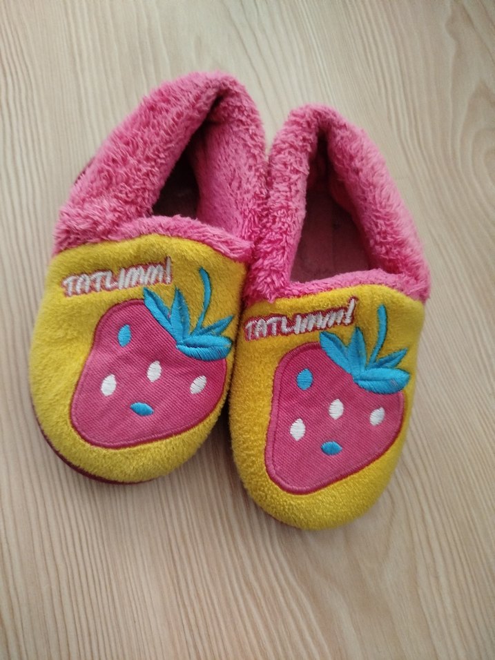 Nakışlı Bohem Kız Çocuk Sıcak Terlik - Görsel 2