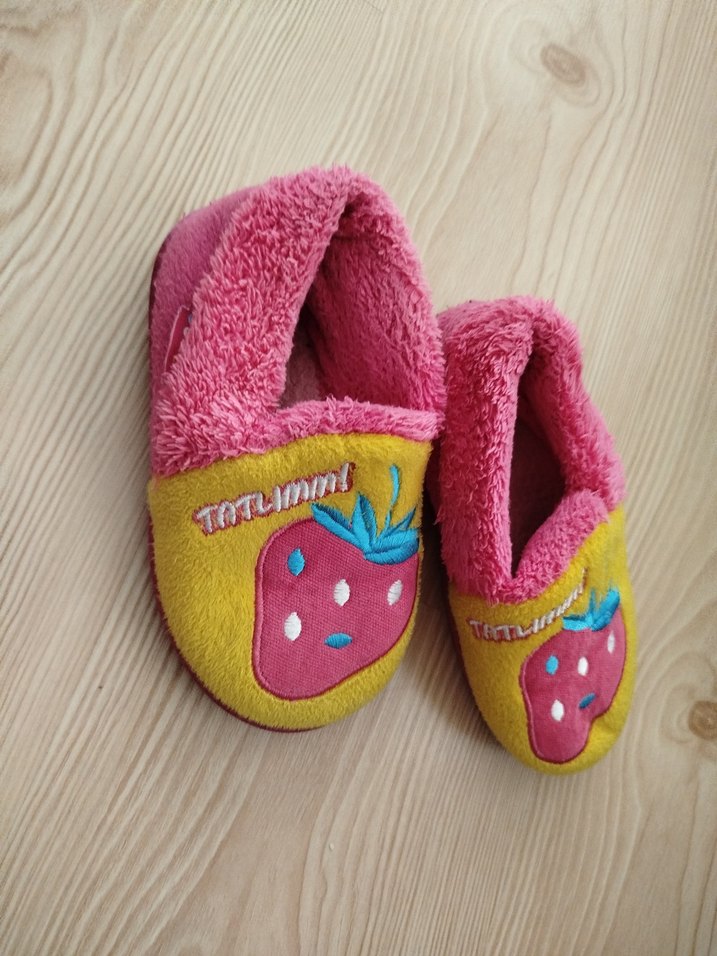 Nakışlı Bohem Kız Çocuk Sıcak Terlik - Görsel 4