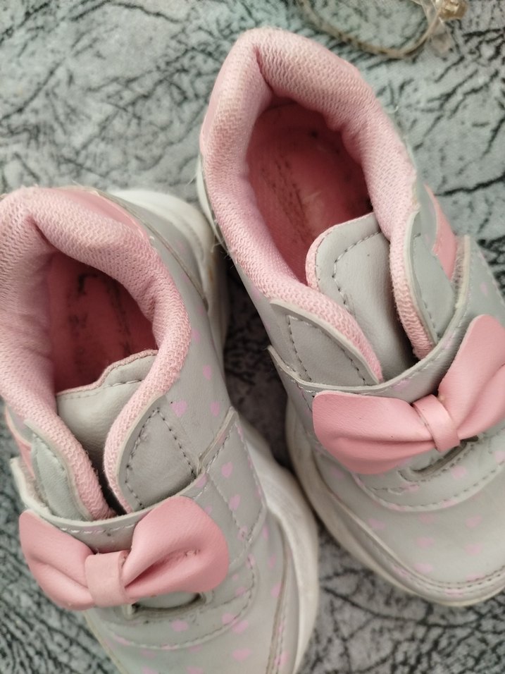 Fiyonklu Kız Çocuk Spor Ayakkabı - Görsel 4