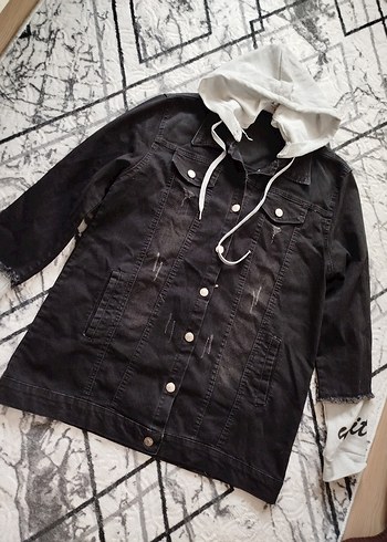 kot ceket kapşonlu - Görsel 13