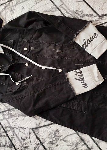 kot ceket kapşonlu - Görsel 2