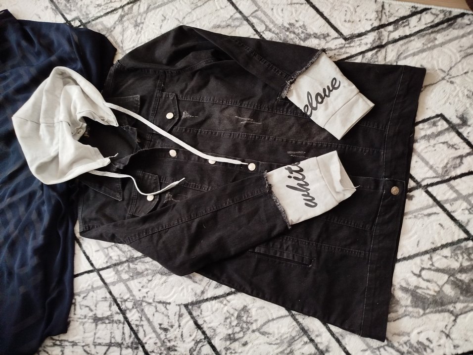 kot ceket kapşonlu - Görsel 2