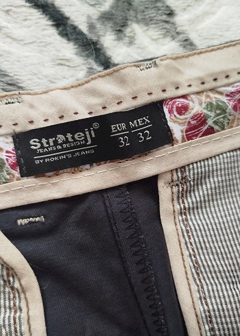 Gri Regular Fit Erkek Kemerli Pantolon - Görsel 4