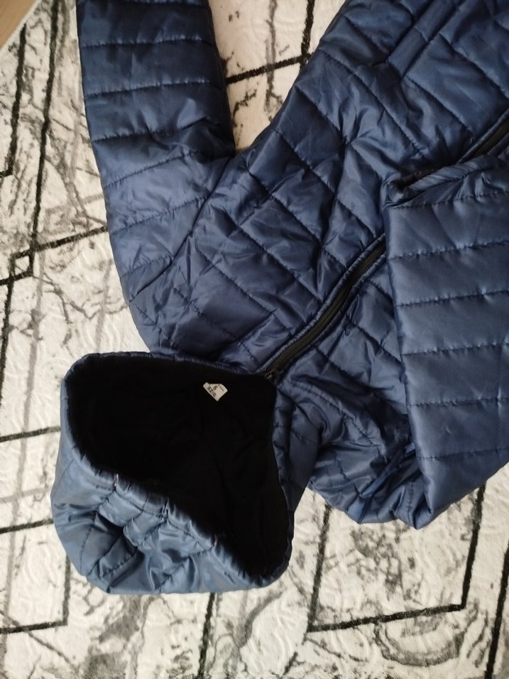 Erkek Çocuk Lacivert Fermuarlı Mont - Görsel 2