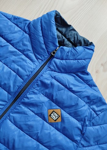 Erkek Çocuk Mavi Fermuarlı Mont - Görsel 3