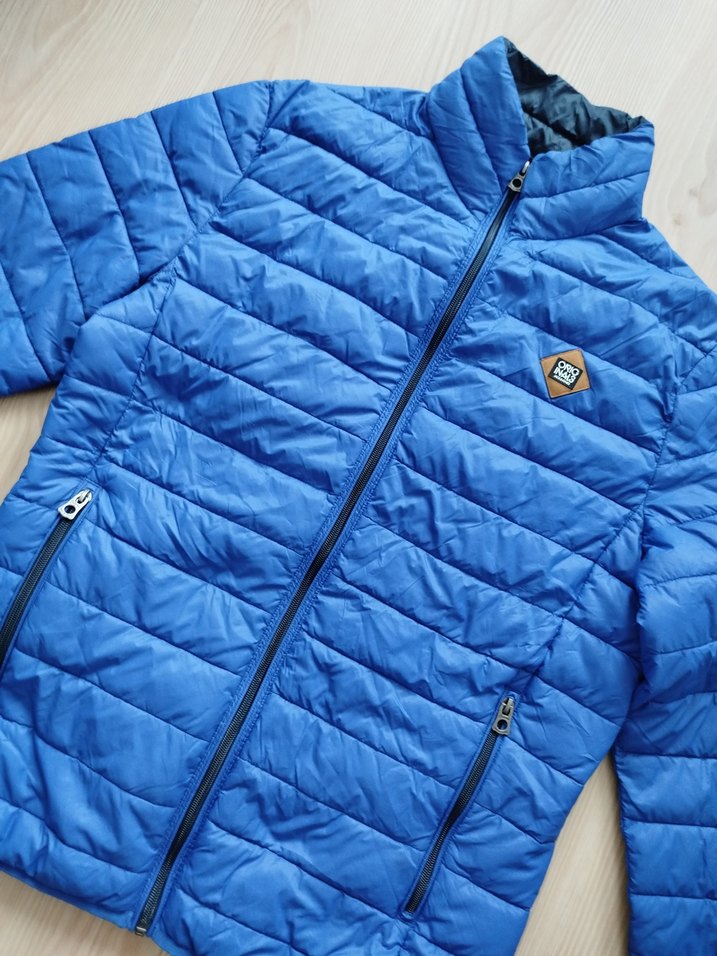 Erkek Çocuk Mavi Fermuarlı Mont - Görsel 4