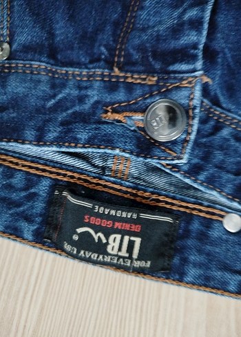 Erkek Lacivert Bol Kesim Denim Pantolon - Görsel 10