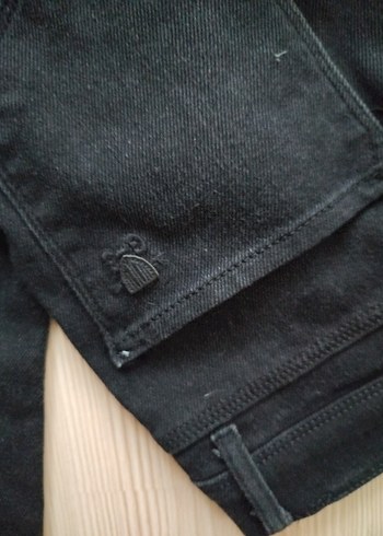 Düğmeli Koyu Gri Erkek Denim Jean - Görsel 10