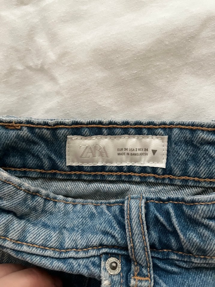 Grunge Stil Kadın Mini Denim Şort - Görsel 2