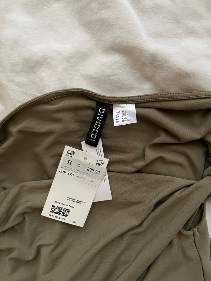 Drapeli Straplez Uzun Kadın Elbise - Görsel 3