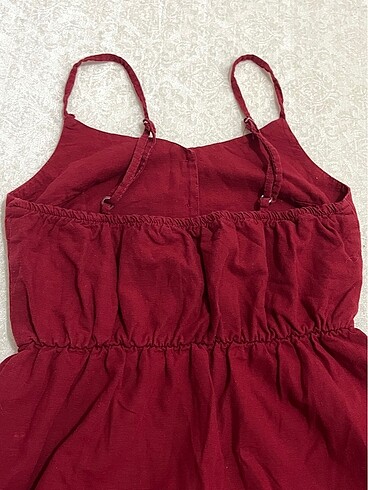 xs Beden bordo Renk kırmızı elbise