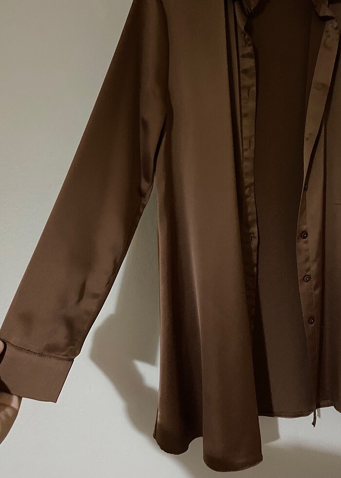 Saten gömlek - Görsel 3