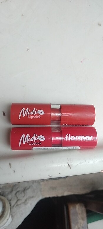 Flormar midi lipstick 2 adet 