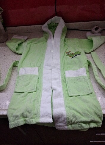 3 4 yaş bornoz - Görsel 7