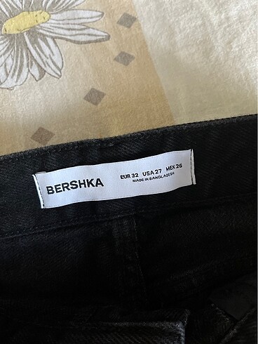 27 Beden BERSHKA kot palazzo pantolon